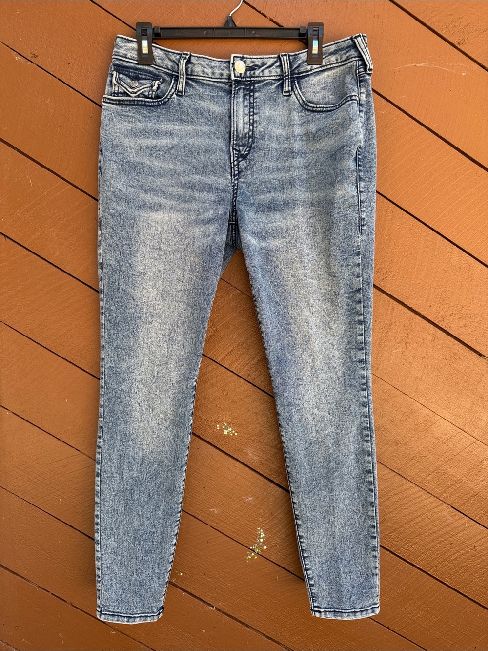 True Religion Women's Light Wash Skinny Jeans